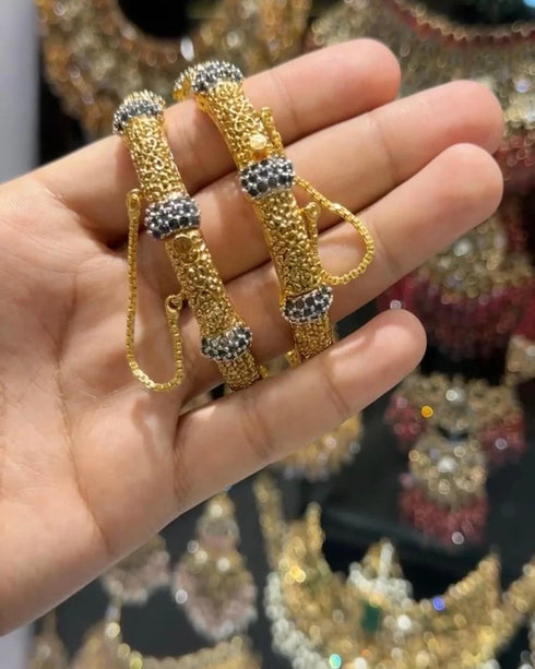 Zarina Openable Gem Bangles